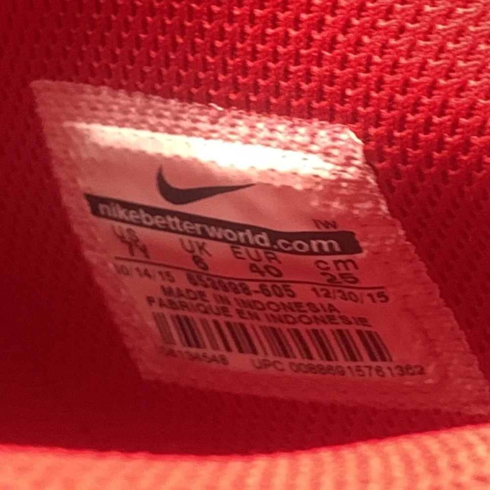 Nike Air Force 1☆ High 07 Red Men's Size 7Y (8.5 Women)